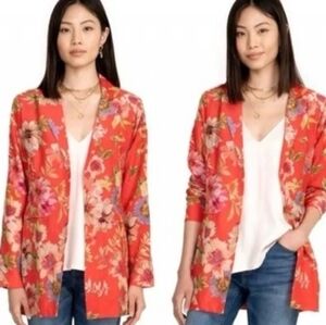 Johnny Was Multicolor Floral Jacket